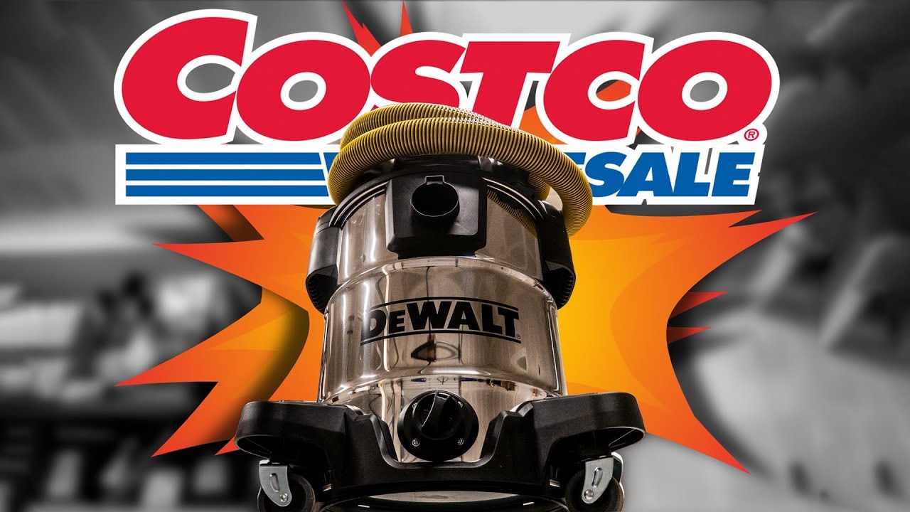 Пылесос для влажной и сухой уборки DeWalt DXV10SA от COSTCO (СТОИТ ЛИ ОНО ТОГО?!?)