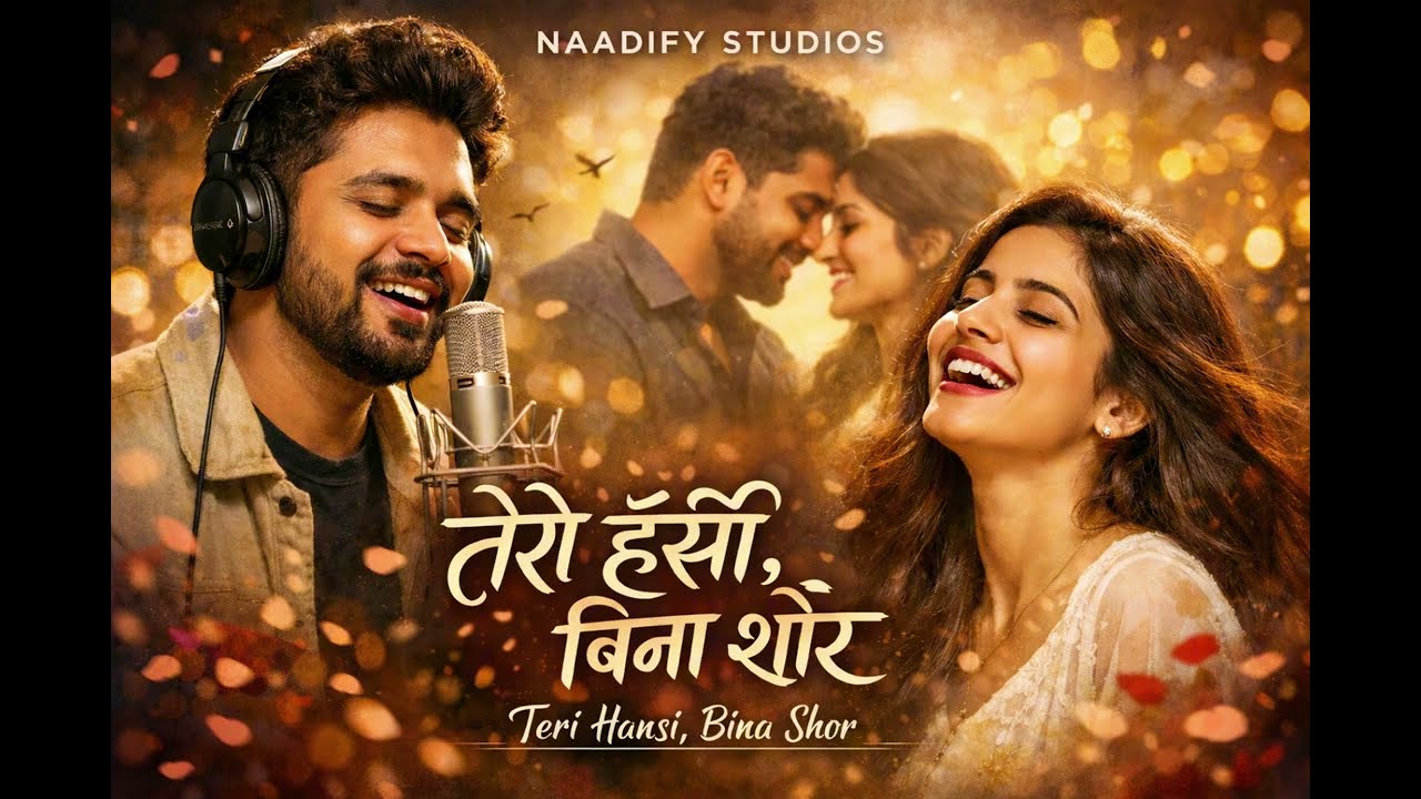 Teri Hansi Bina Shor 💫 | Soft Love Music | Official Video. 