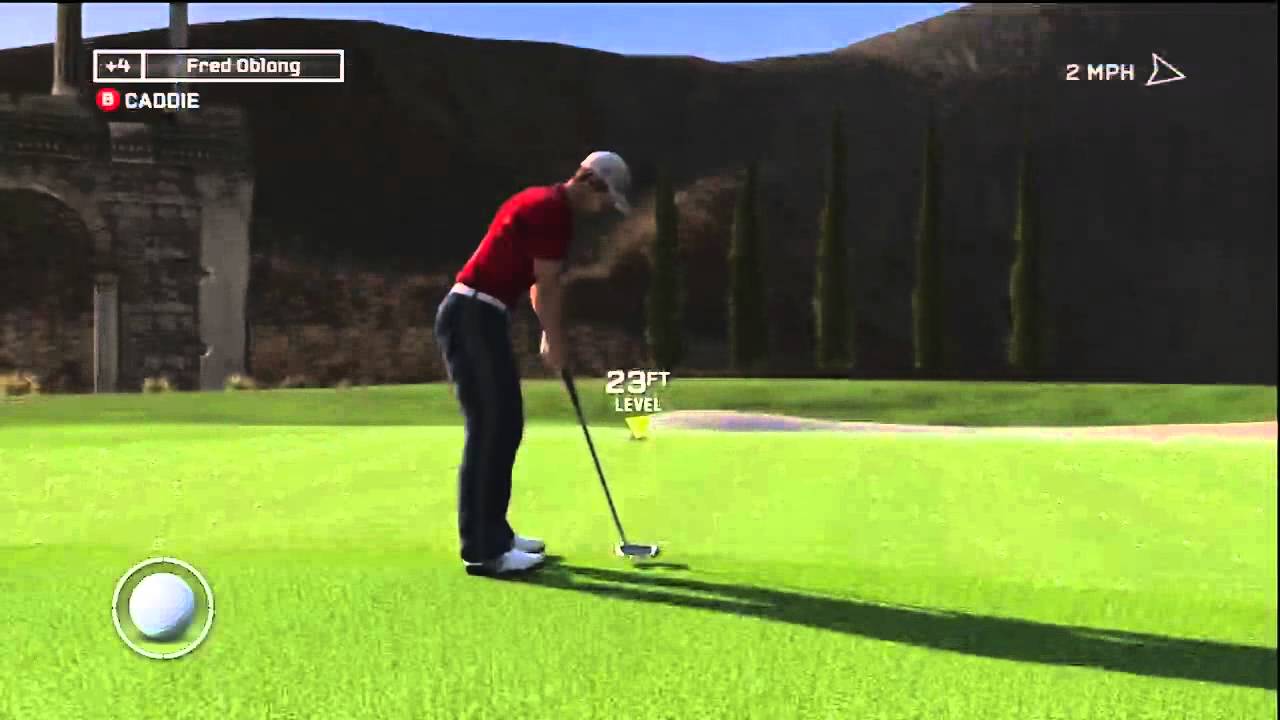Tiger Woods PGA TOUR 12: The Masters - Tournament Mode Putting