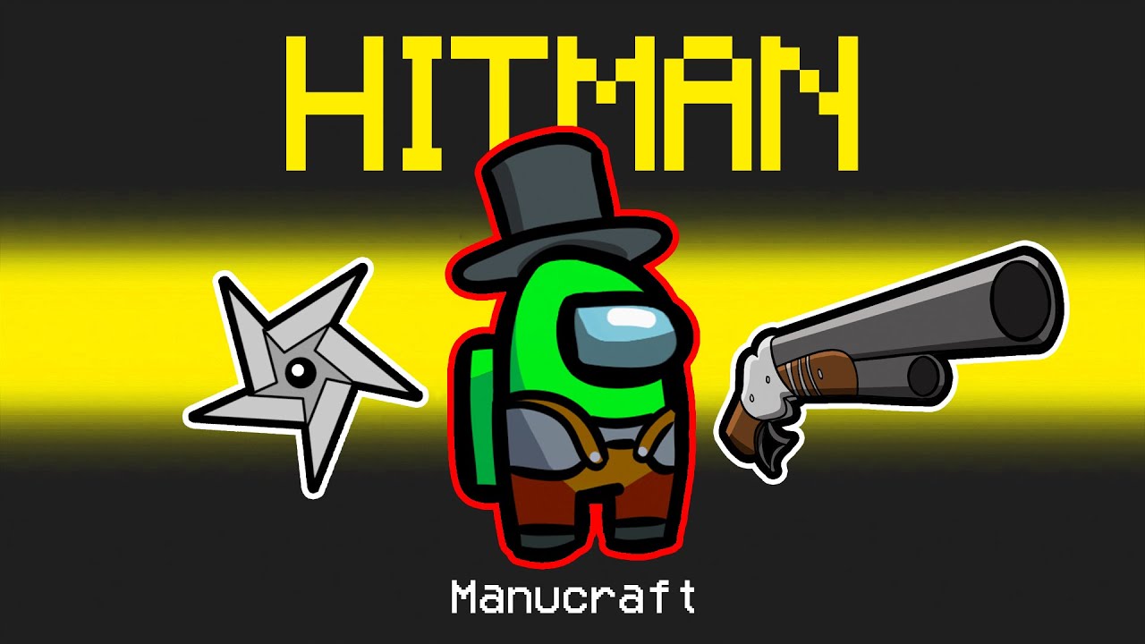 💪 *NUEVO* MOD HITMAN EN AMONG US 💉 Weapons Mod