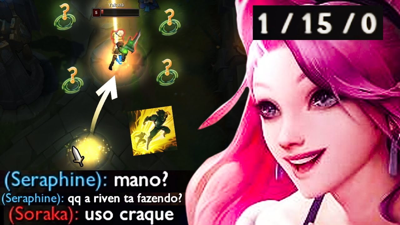 A RIVEN TILTOU, FICOU SE MATANDO E EU CAMPEI ELA DE SERAPHINE JUNGLE!