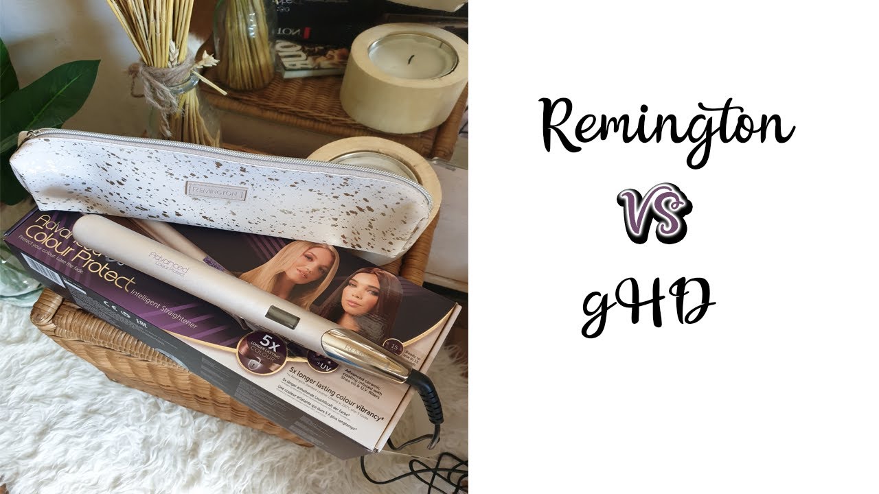 COMPARATIVA PLANCHAS PELO,  REMINGTON Y GHD