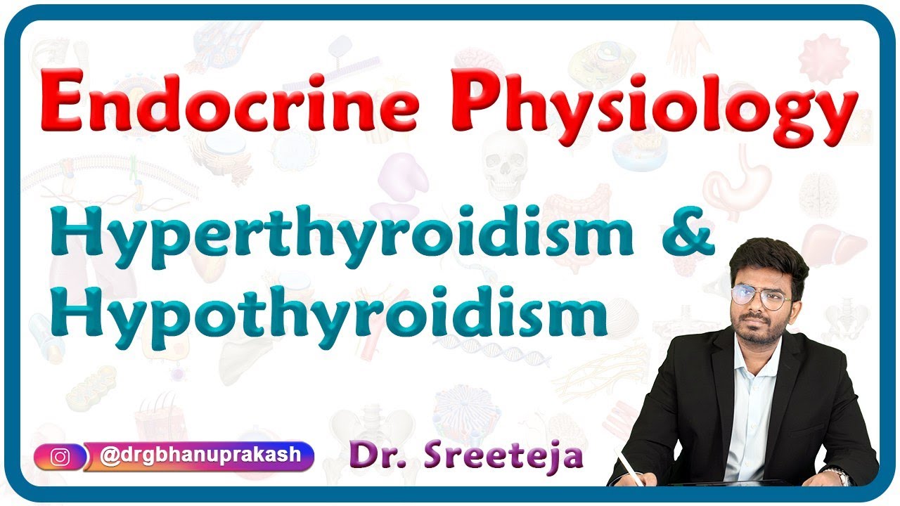 Physiological aspects of Hyperthyroidism and Hypothyroidism : Endocrine physiology USMLE Step 1
