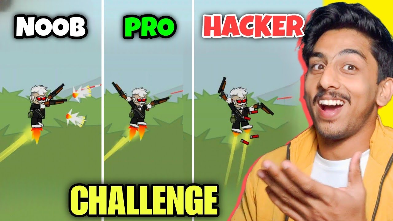 Mini Militia But I Use Only M1881 (Khatri  Gun) Challenge 🔥