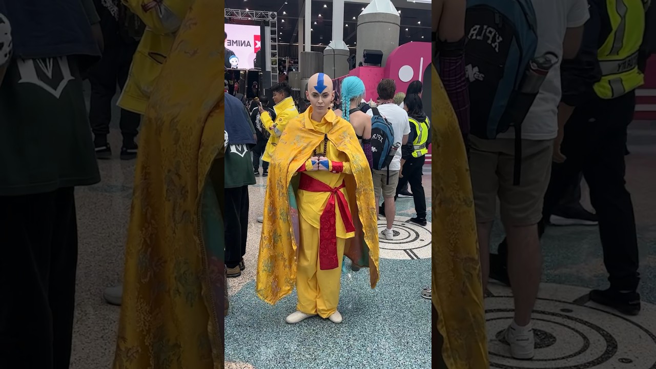 THE AVATAR AT ANIME EXPO ✨ #aang #apows