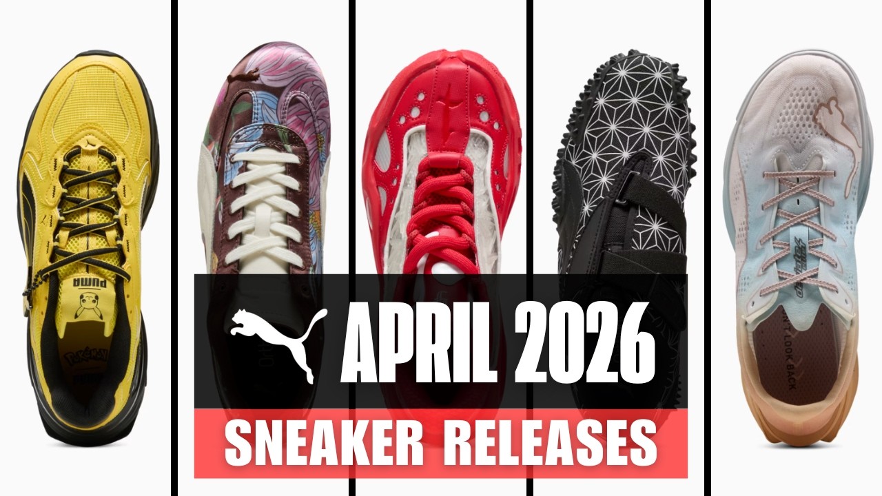 PUMA Just Dropped THESE in April 2026&hellip;