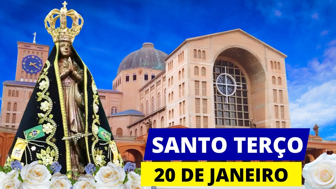 Santo Terço de Hoje - 20/01/2026 | Mistérios Dolorosos | Nossa Senhora Aparecida, rogai por nós