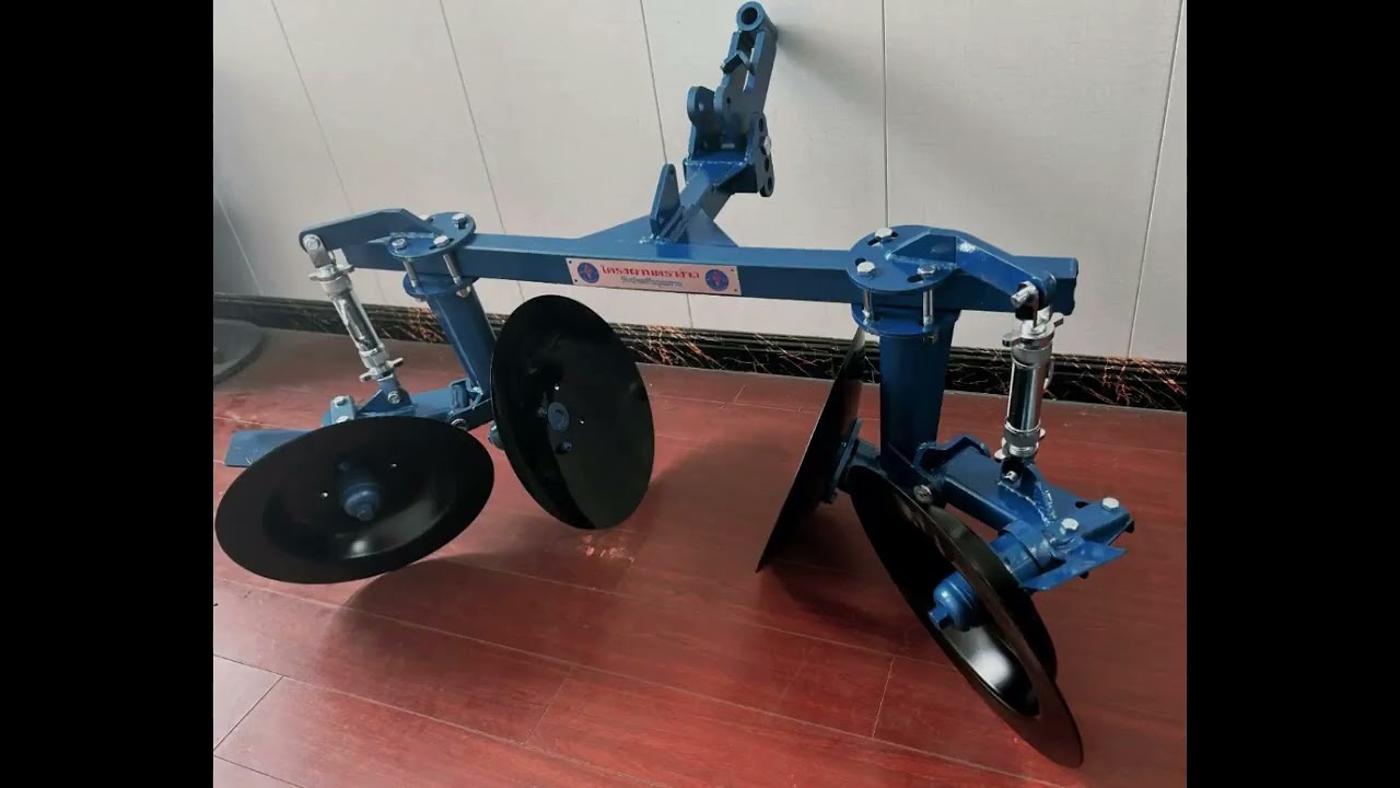 Implemen Pembuat Guludan / Disc Plough untuk Traktor Roda Dua!!