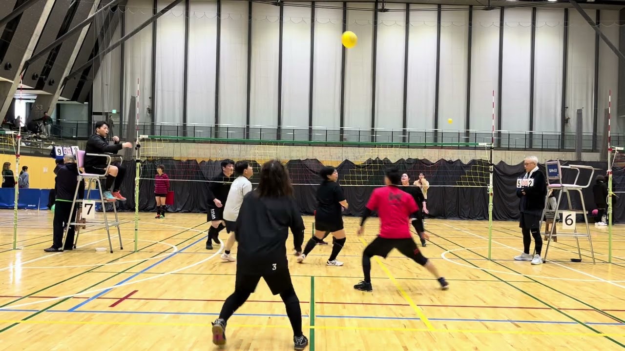 6試合目 1セット目