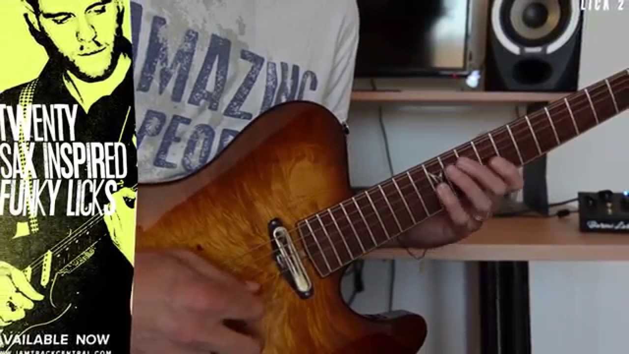 Luca Mantovanelli's 20 Sax Inspired Funky Licks! | JTCGuitar.com