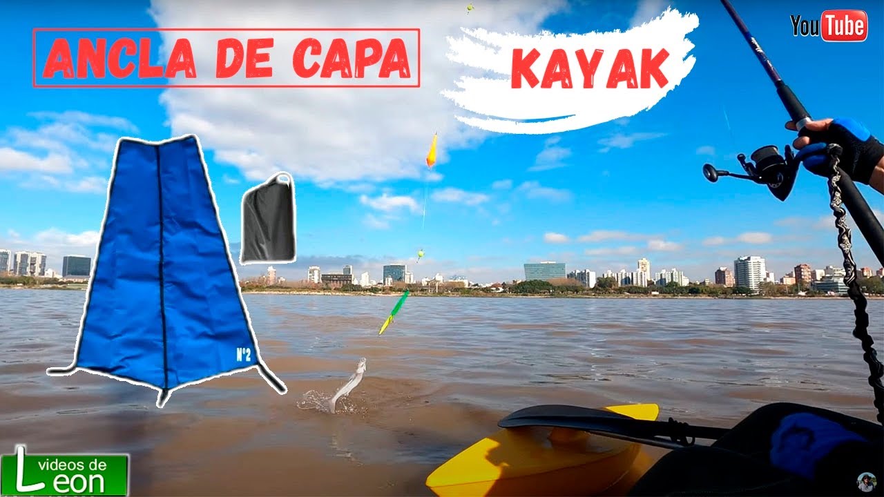 Мои модификации якоря для каяка
