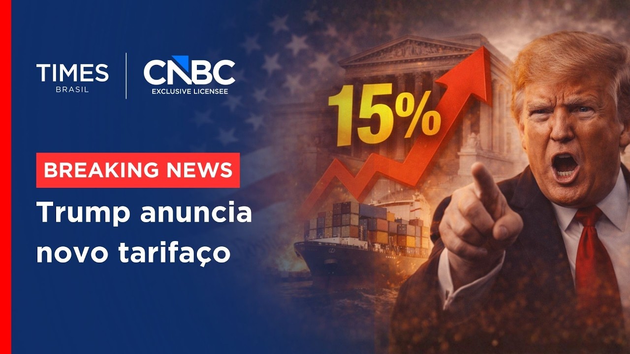 Trump anuncia aumento de tarifas globais para 15% | BREAKING NEWS