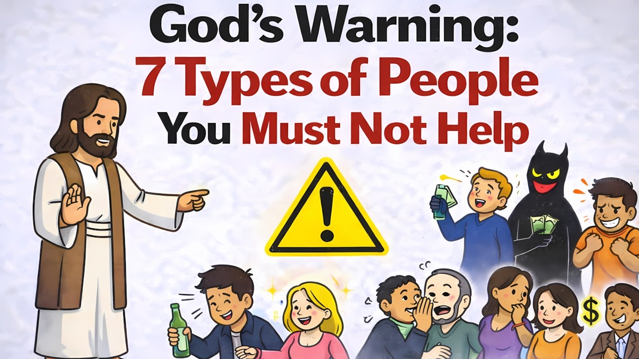 God’s Warning: 7 Types of People You Must Not Help