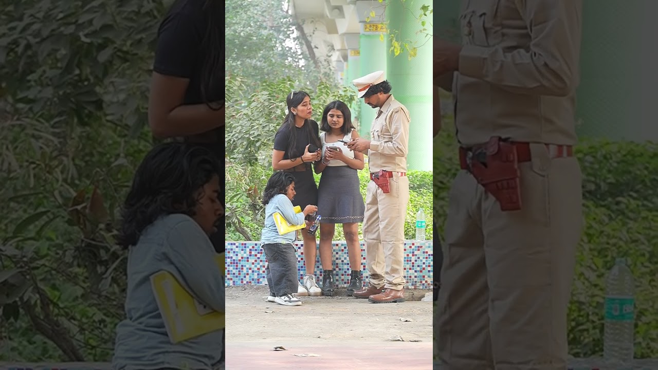 लड़कियो को पकड़ा दारू पीते हुये 😱 | Prank On Cute girl | The Real Satish