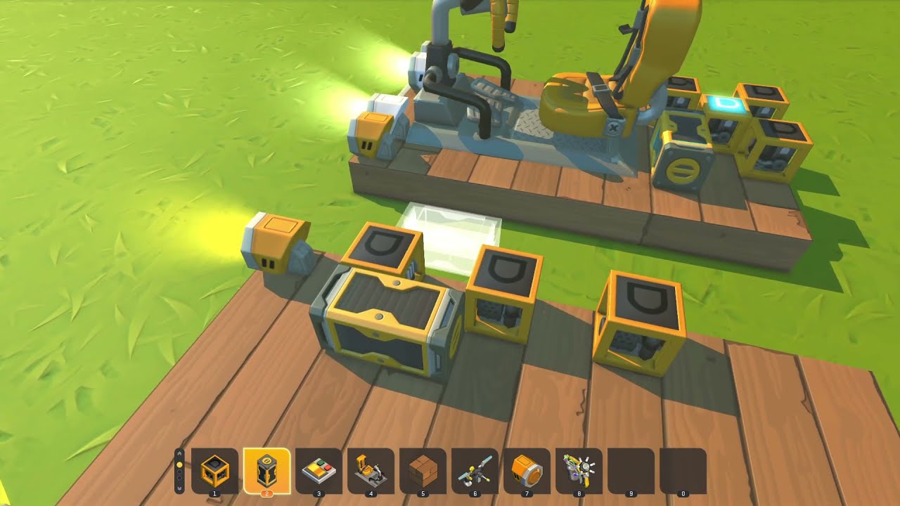 How To Make A Turn signal System - Scrap Mechanic Tutorials