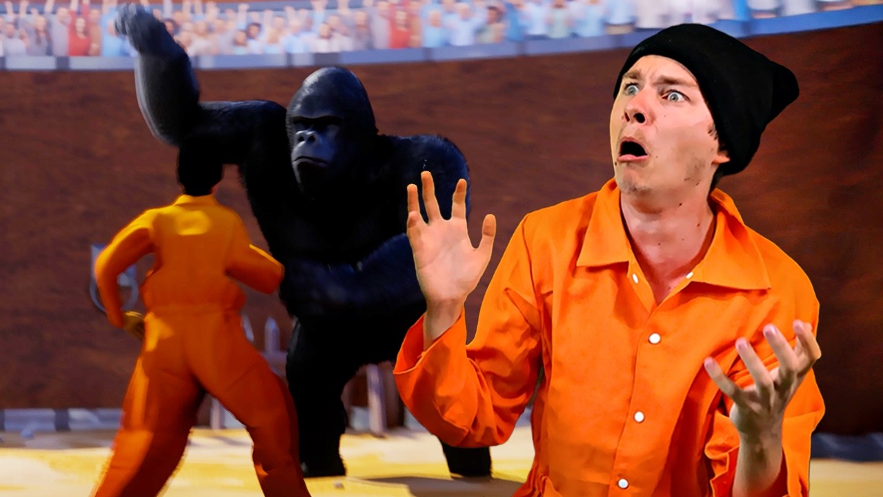 100 MEN VS 1 GORILLA