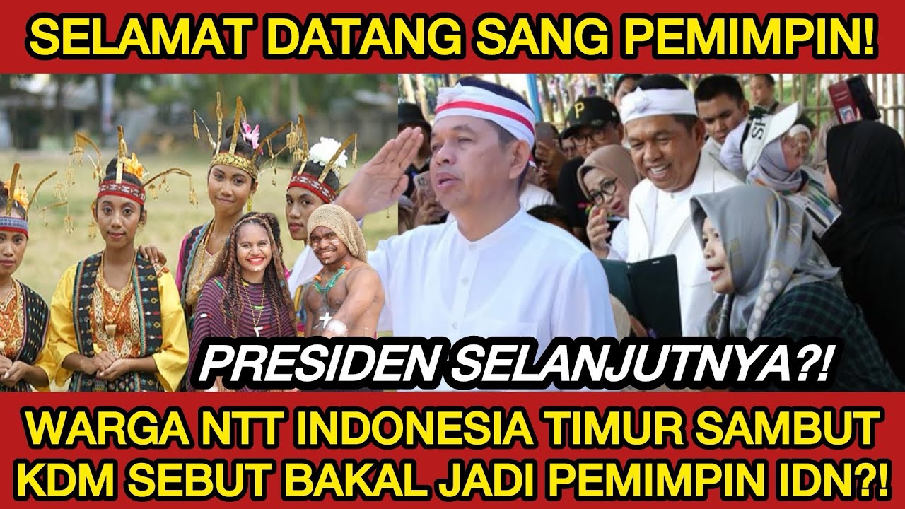 SELAMAT DATANG SANG PAHLAWAN‼️RIBUAN WARGA NTT SERBU KDM SANG PAHLAWAN! DISAMBUT ADAT TAMU AGUNG!!