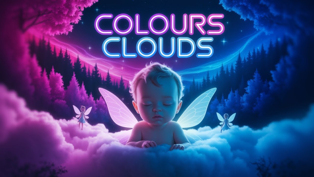 🌙 Dreamy Clouds &ndash; The Most Relaxing Lullaby for Kids!