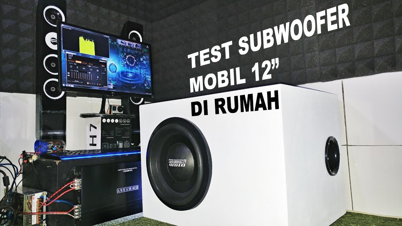 TEST Subwoofer mobil 12