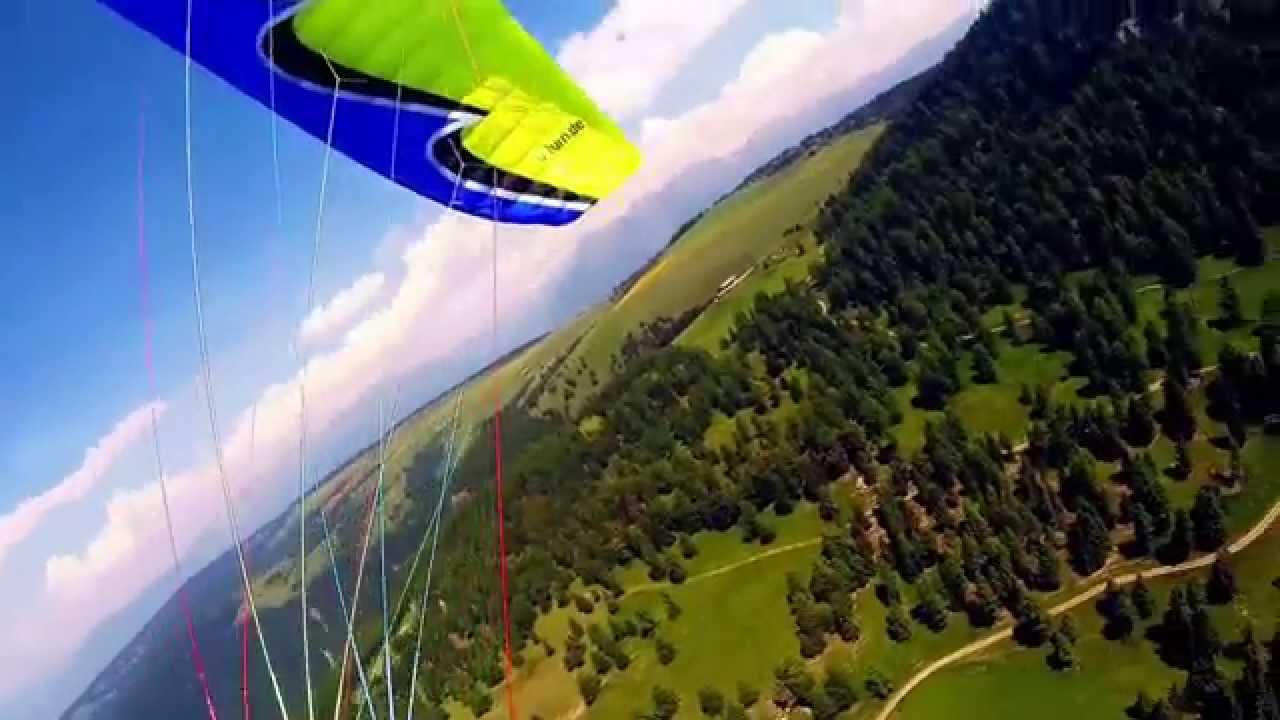 Lüsen Flugschule Papillon TT Training in Lüsen, Juni 2015, Flug vom Astjoch