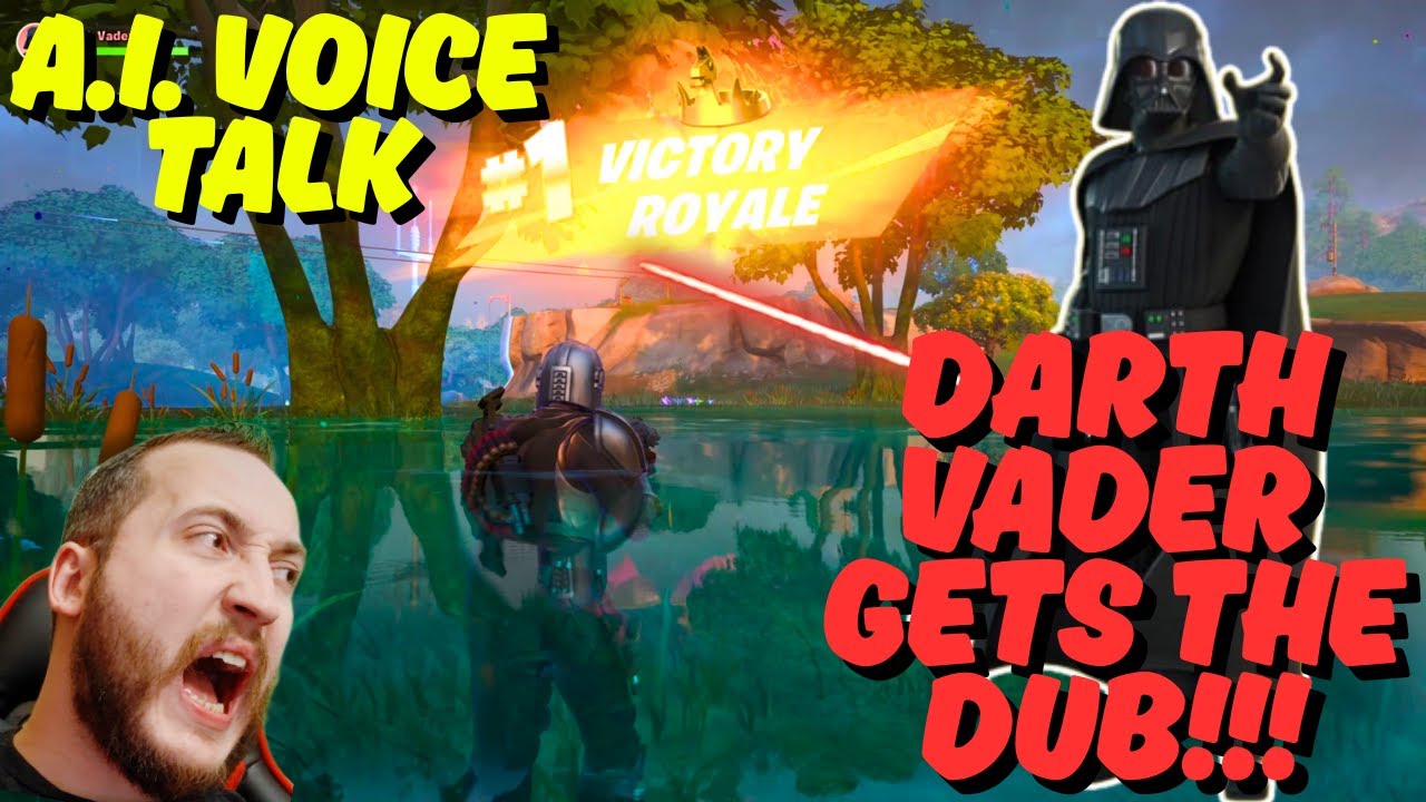 Darth Vader AI Gets A Win In Fortnite!!!