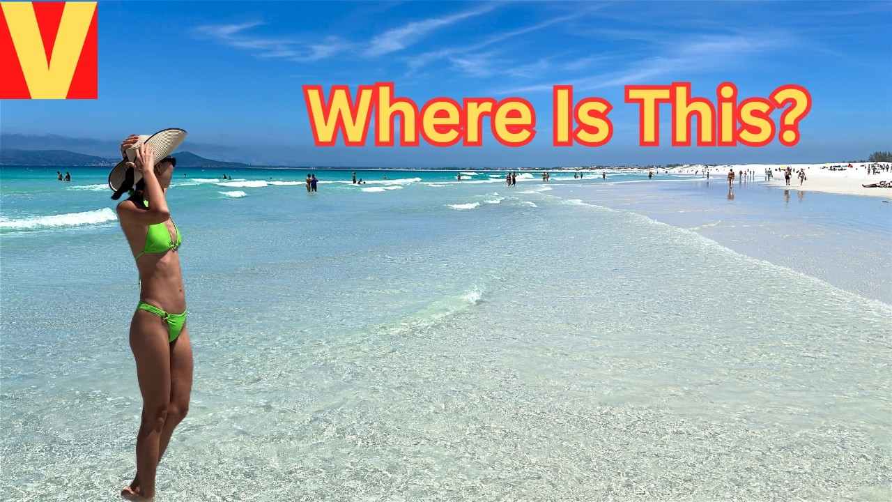 Скрытый пляж с водой такого синего цвета (без туристов!)
