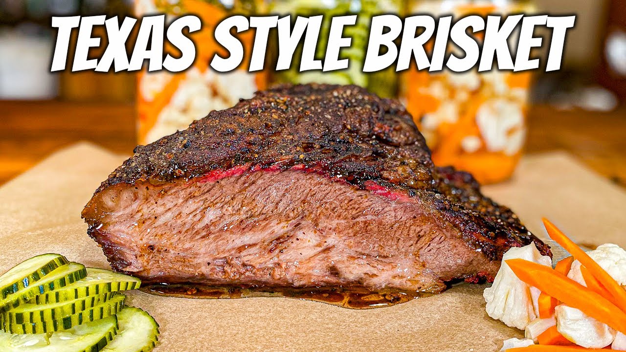 This Texas Style Smoked Brisket Literally Melts In Your Mouth