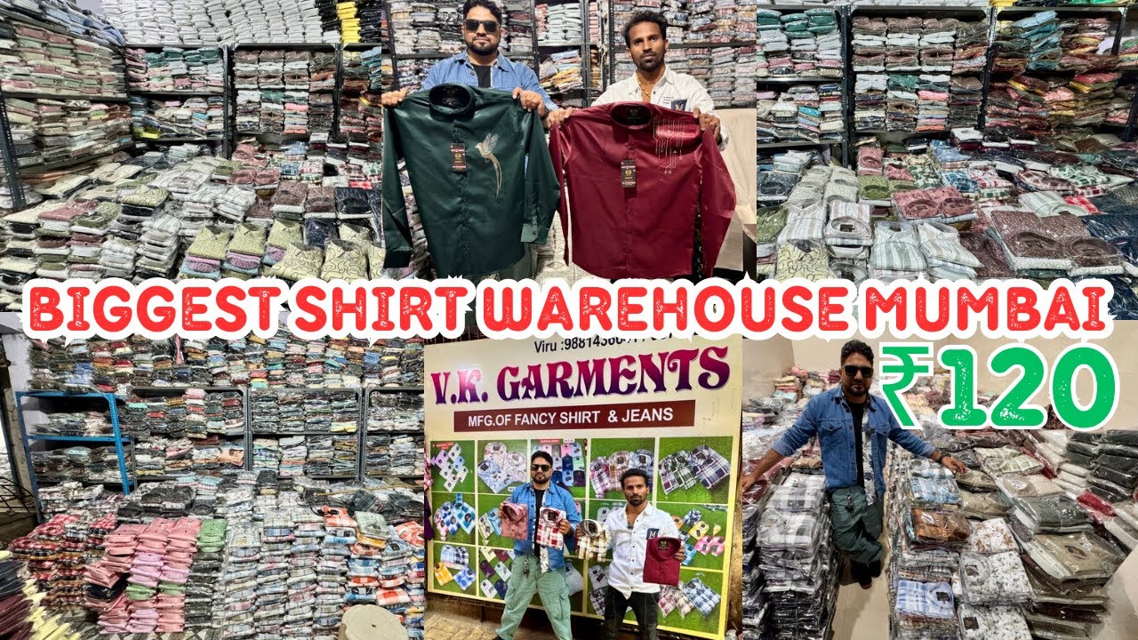 Cheapest Shirt Manufacturer in Mumbai| Shirts Wholesale Market In Mumbai|Ulhasnagar Shirts Wholesale