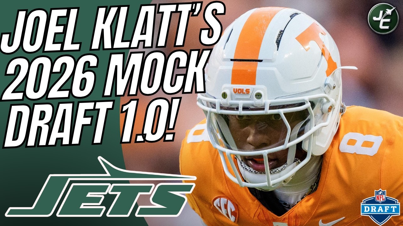 Joel Klatt's NFL Mock Draft! | New York Jets Draft Arvell Reese & Colton Hood | 2026 NFL Mock Draft