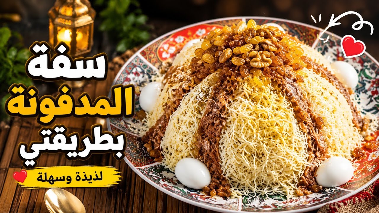 السفة المدفونه كتوجد بسرعة والمذاق يا سلام !