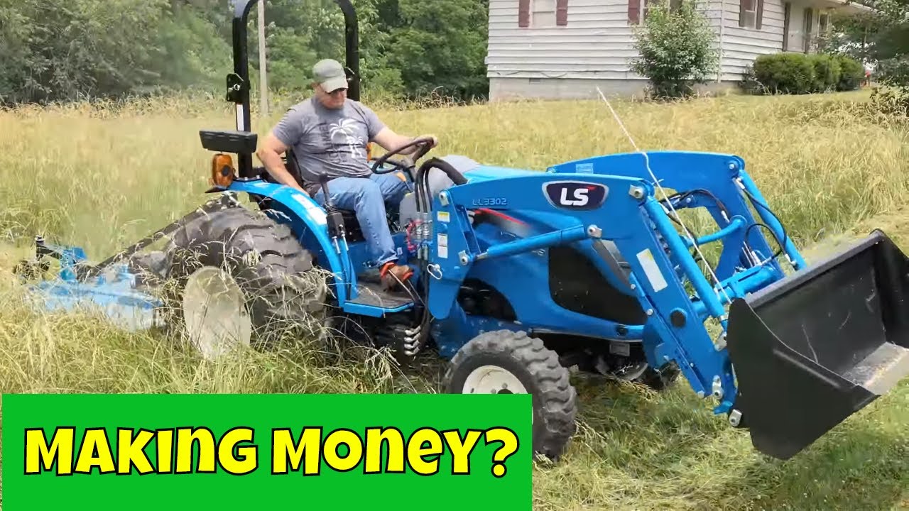 Можно ли заработать деньги? Трактор-кусторез MT240E