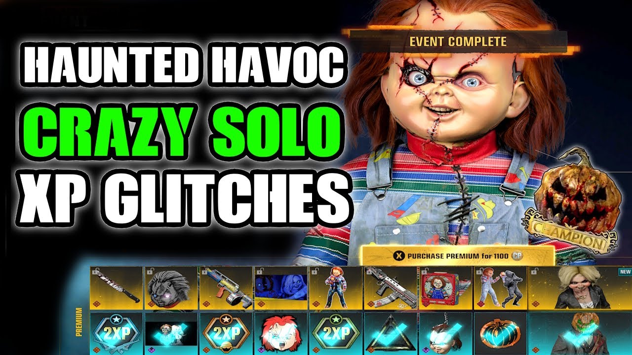 *CRAZY* SOLO HAUNTED HAVOC UNLIMITED POINTS & XP GLITCHES! LEVEL 1000 XP BO6 ZOMBIES GLITCHES!