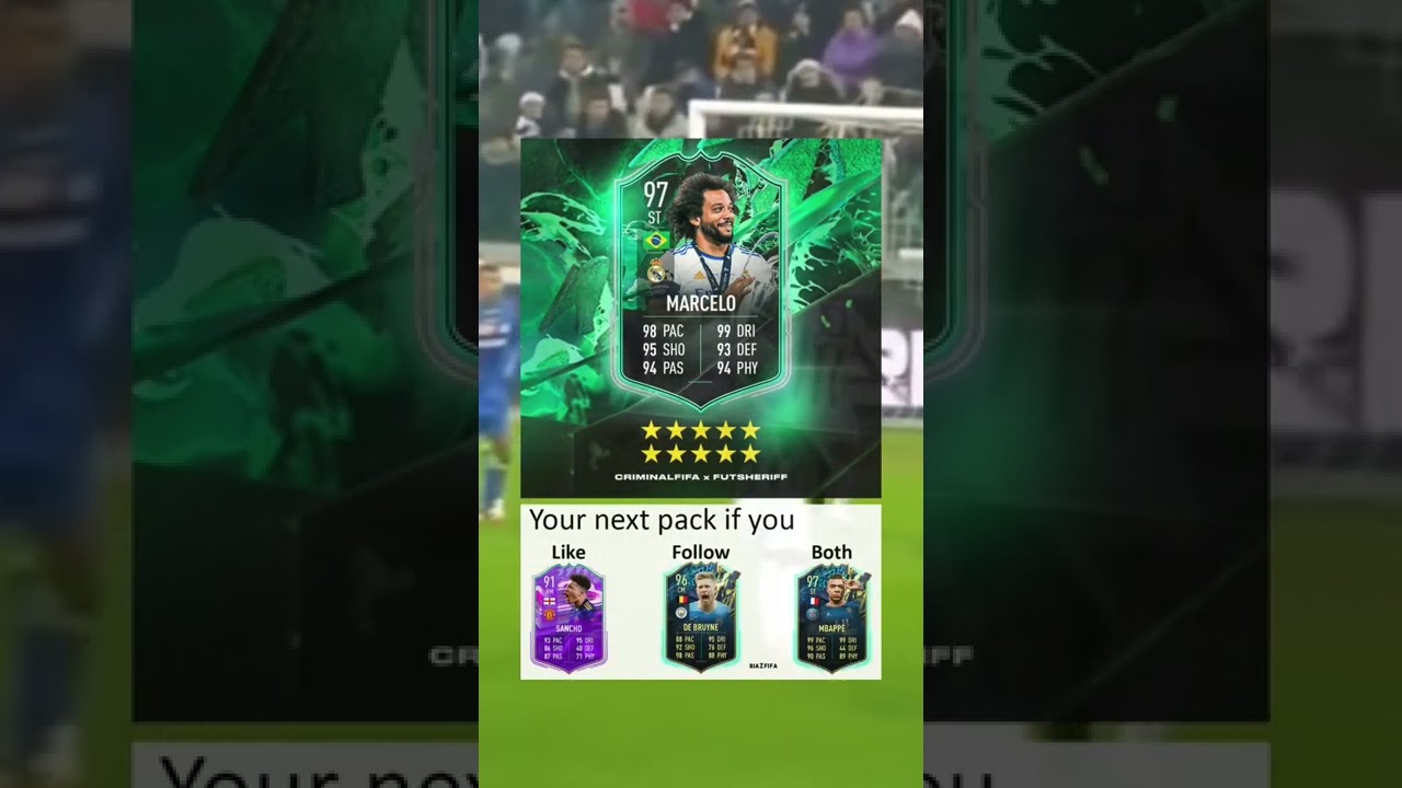 Leaked ST Marcelo🇧🇷‼️ credit ig/thefutsheriff #marcelo #fifa #fifa22 #football #soccer #shorts