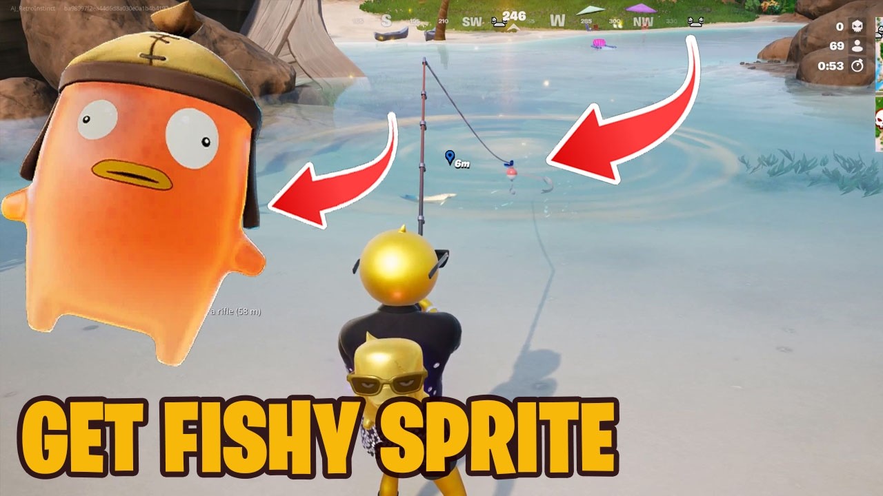 How to Easily Get Fishy Sprite in Fortnite (new update)