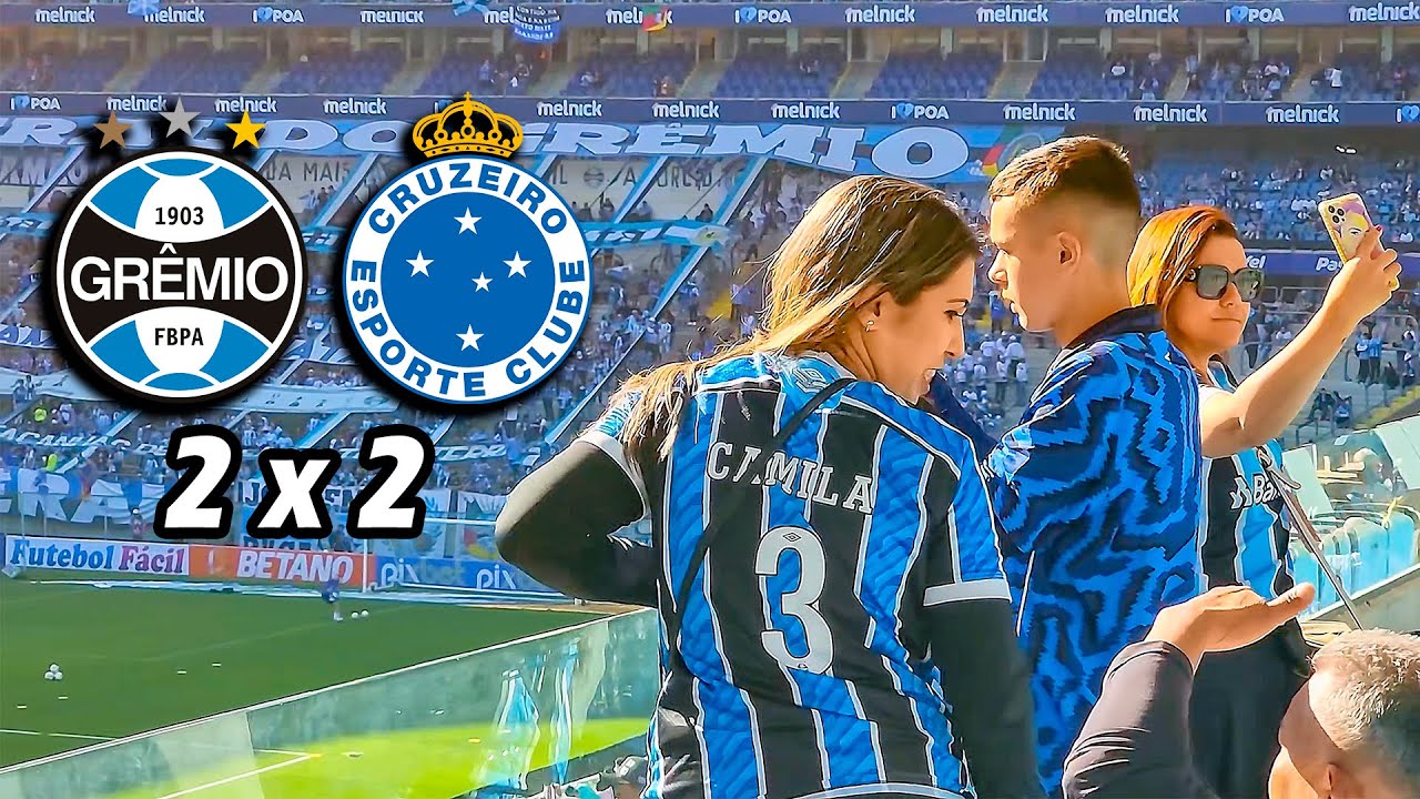 🇧🇷 Porto Alegre: GRÊMIO vs CRUZEIRO | Brazilian Football Experience | Southern Brazil 2022 【 4K 】