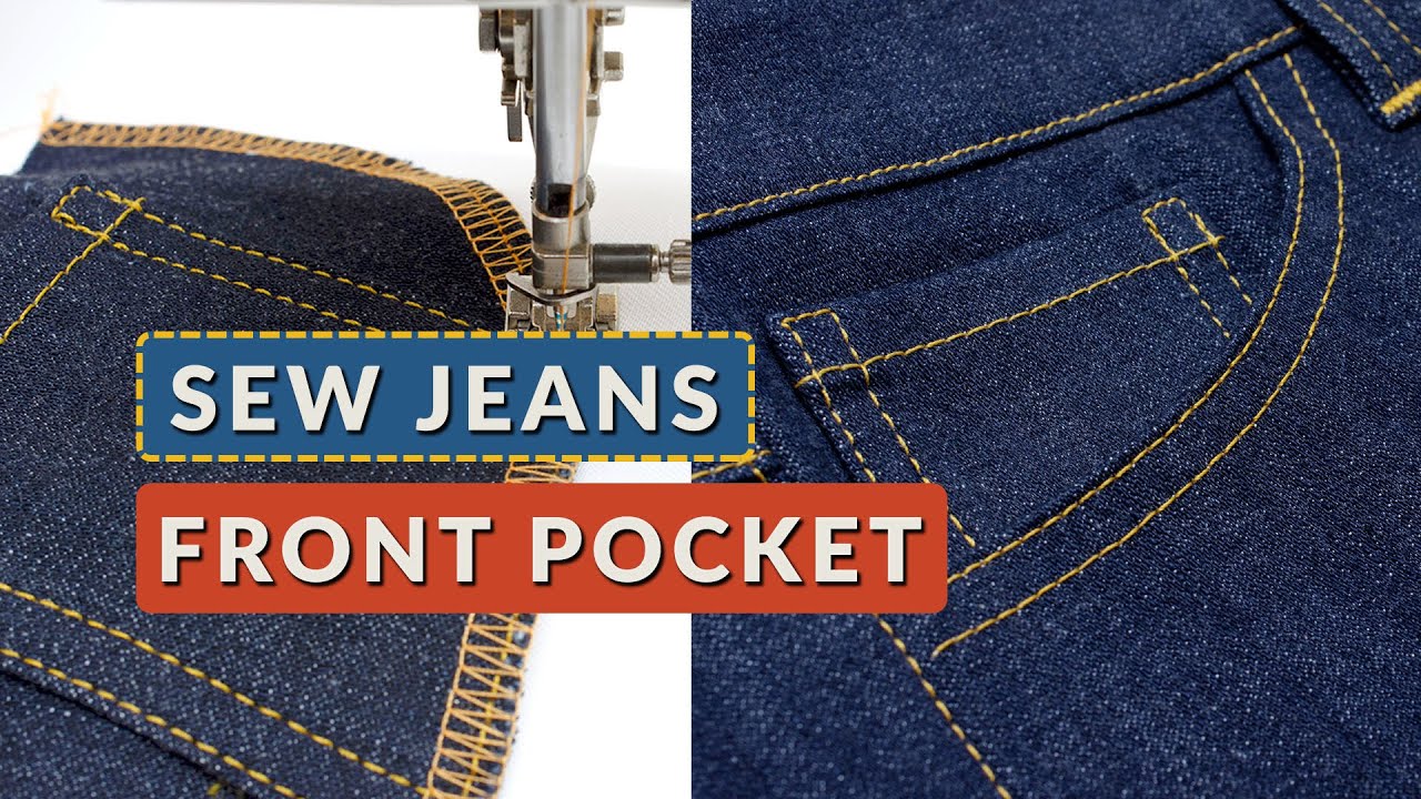 Sew the Perfect Jeans Front Pocket: Easy Step-by-Step Tutorial