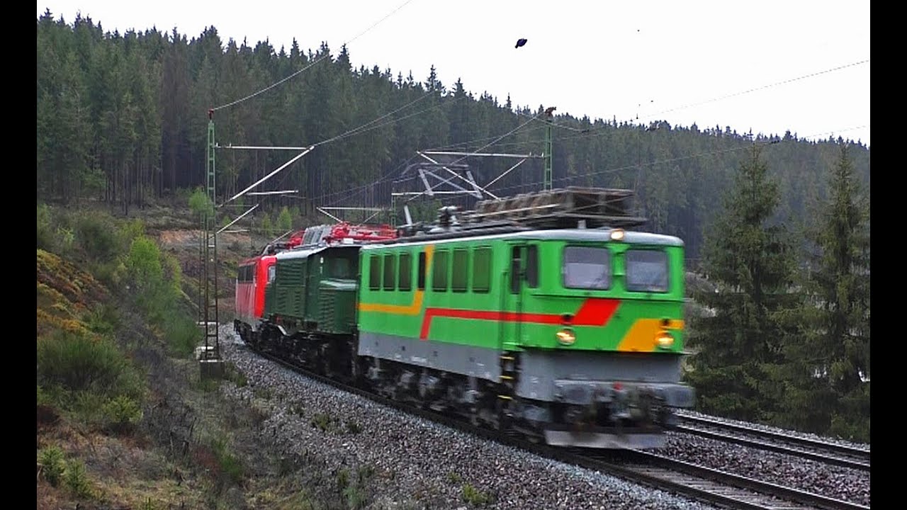 Historischer BayernBahn Lokzug, Krokodil, Holzroller, SETG Beethoven uvm. auf der Frankenwaldbahn