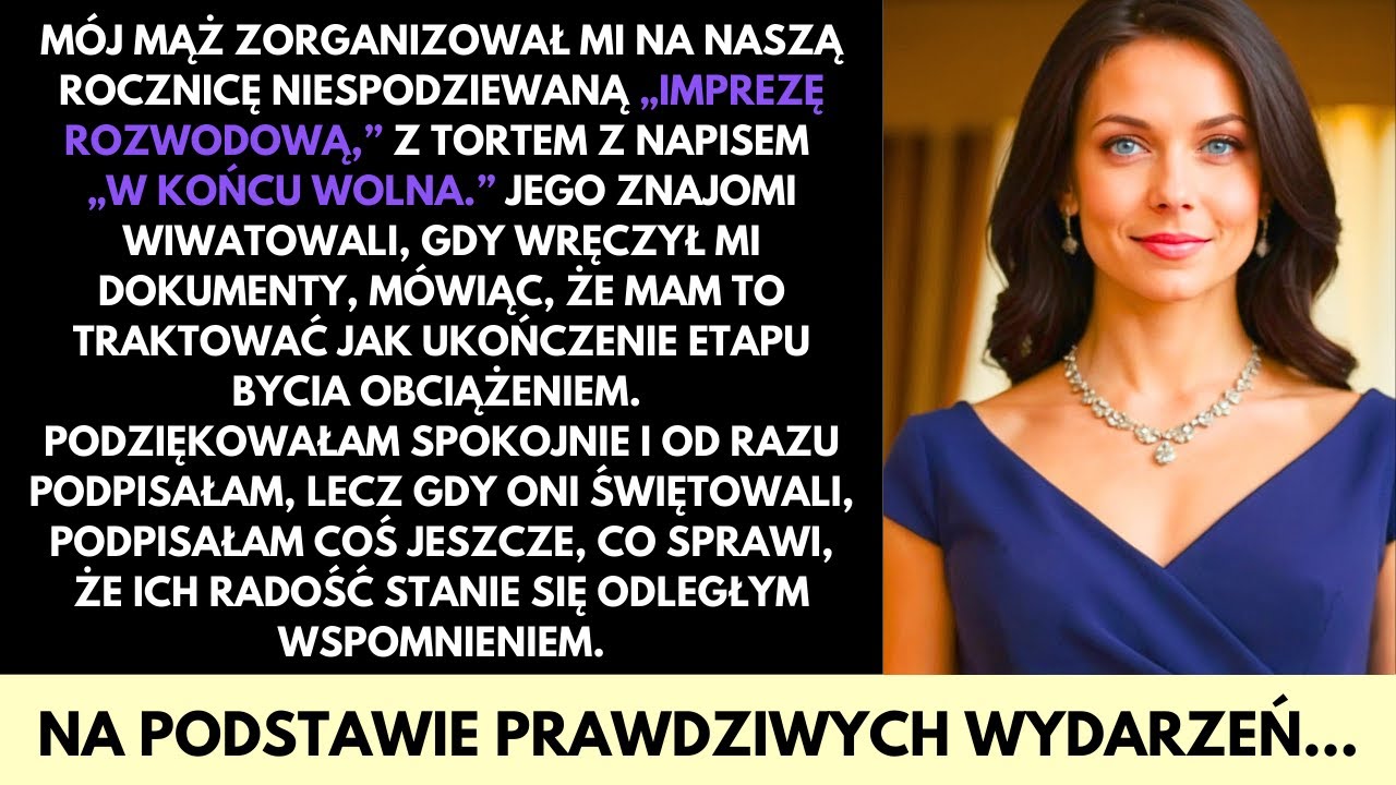 Niespodziankowa Impreza Rozwodowa W Naszą Rocznicę—A Mój Podpis Zmienił Wszystko