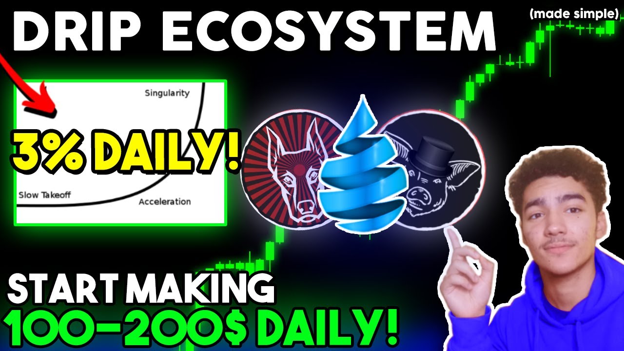HOW TO MAKE $100 DAILY in THE DRIP ECOSYSTEM | Animal Farm (Made Simple) Explained 2022