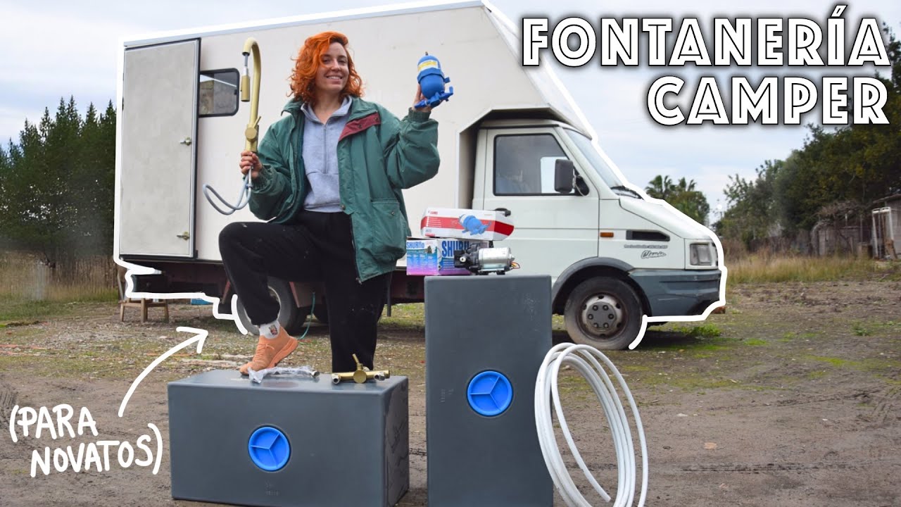 ¿MIEDO a la FONTANERIA de Furgoneta Camper ?💦ESTE Tutorial es PARA TI