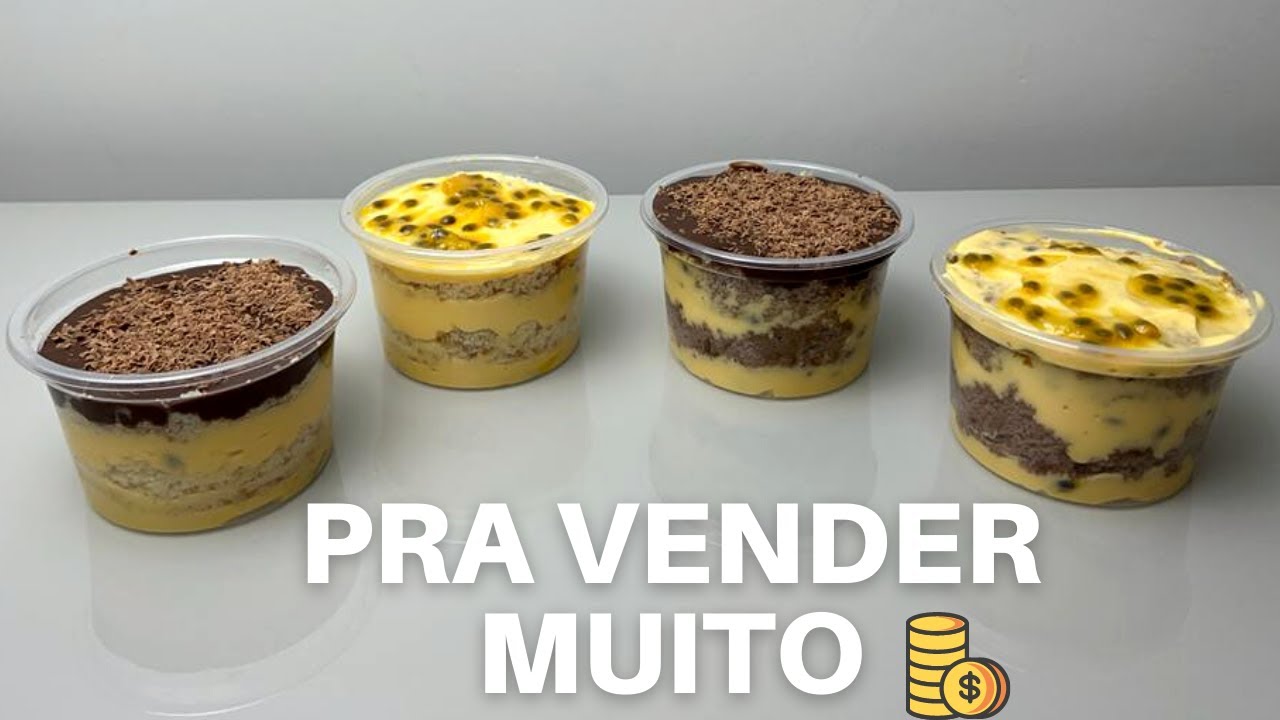BOLO NO POTE DE MARACUJÁ | FAÇA E VENDA | A ISA NA COZINHA