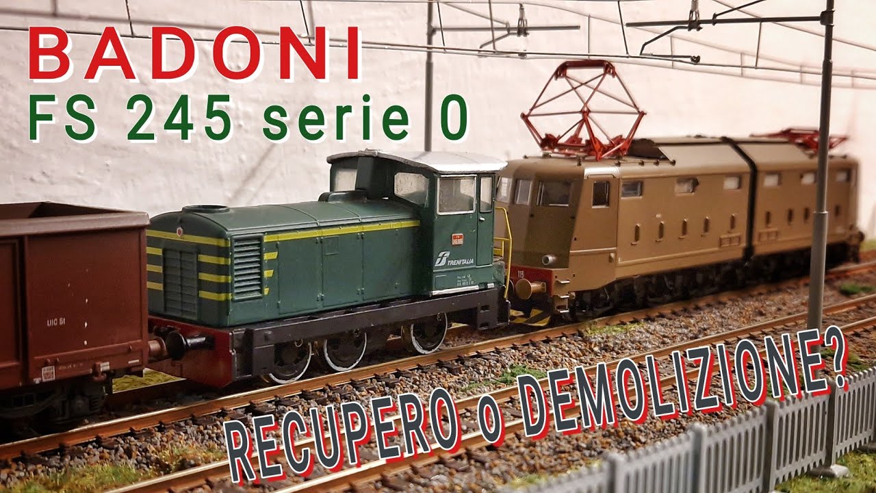Un BADONI da recuperare - Invio di una FS 245 serie 0.