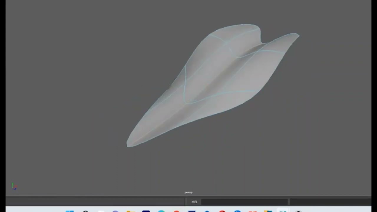 leaf 3d modeling in Maya