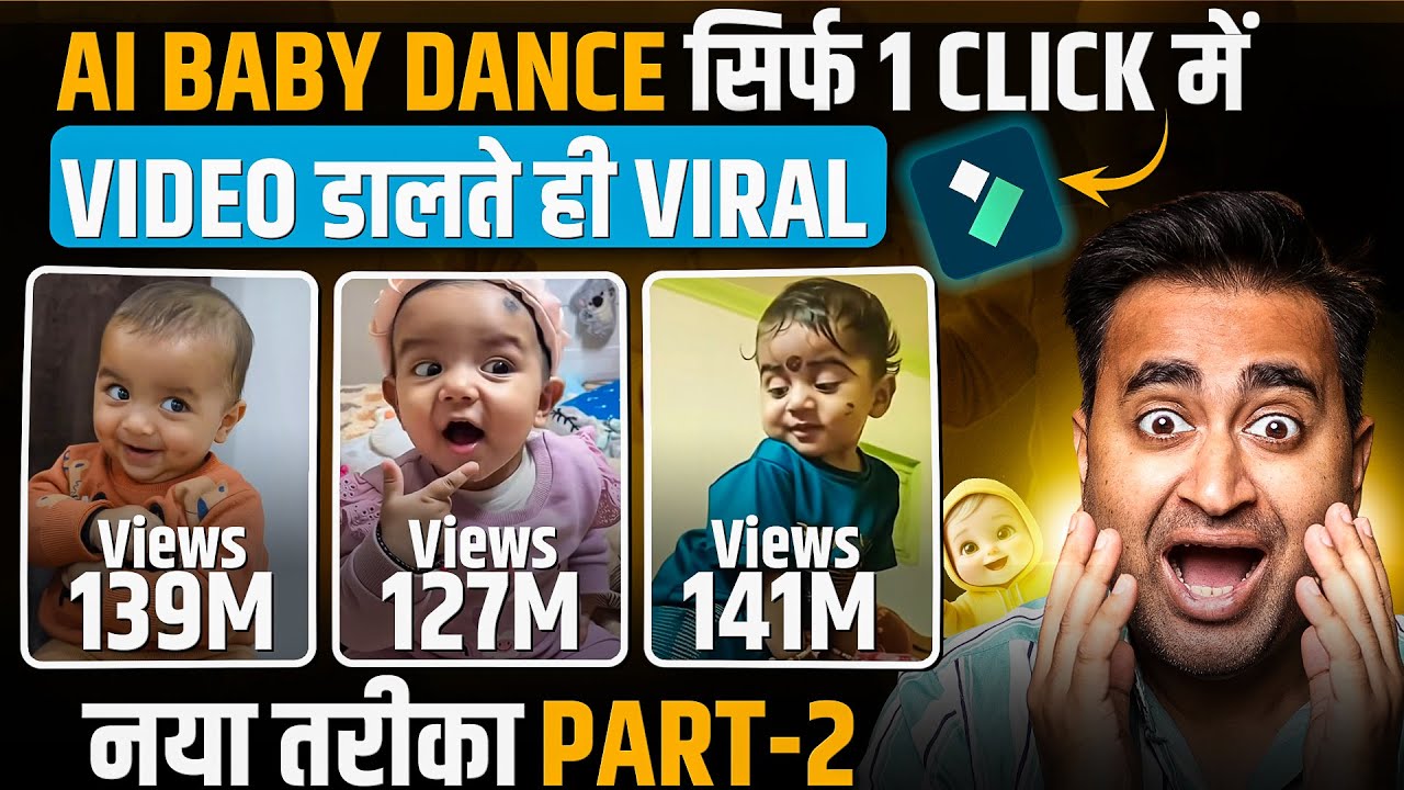 Make AI Baby Dialogue and Dance Video FREE | Every AI Viral Video Editing For Beginners!
