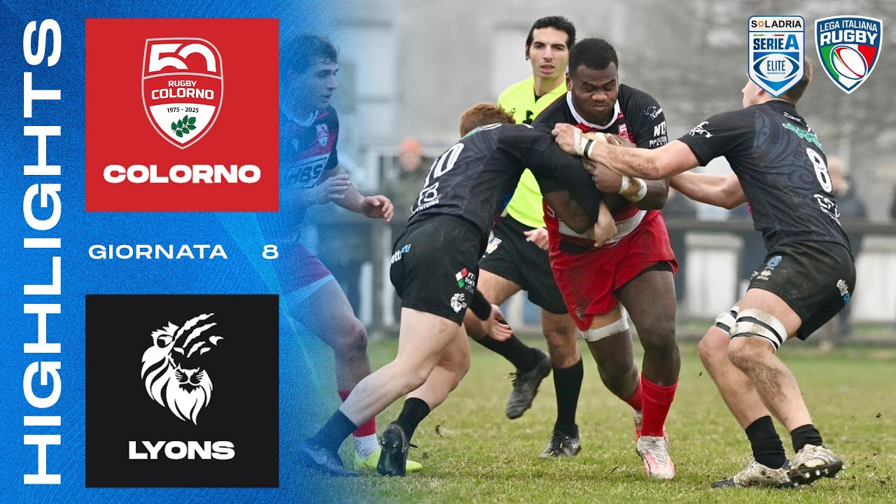 COLORNO - LYONS | Giornata 8 | SOLADRIA Serie A Elite | Highlights
