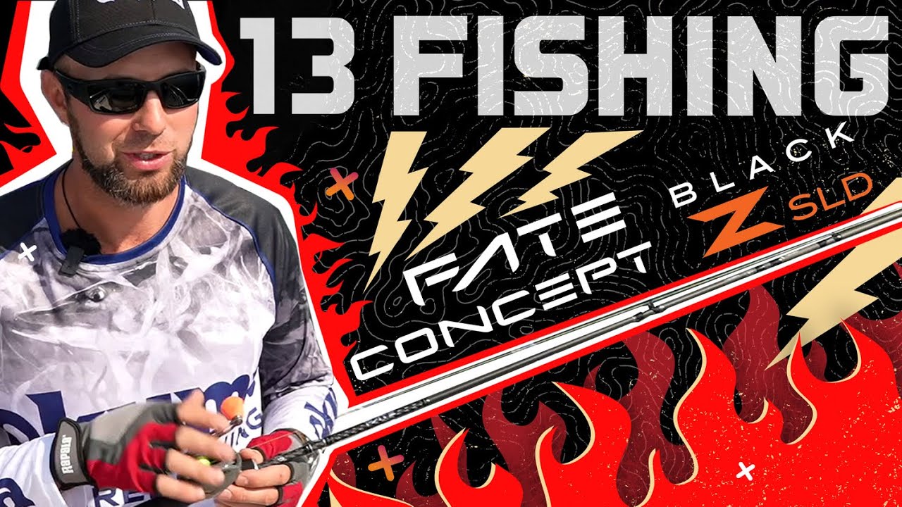 ОБЗОР катушка 13 FISHING Concept Z и  спиннинг 13 FISHING Fate Black