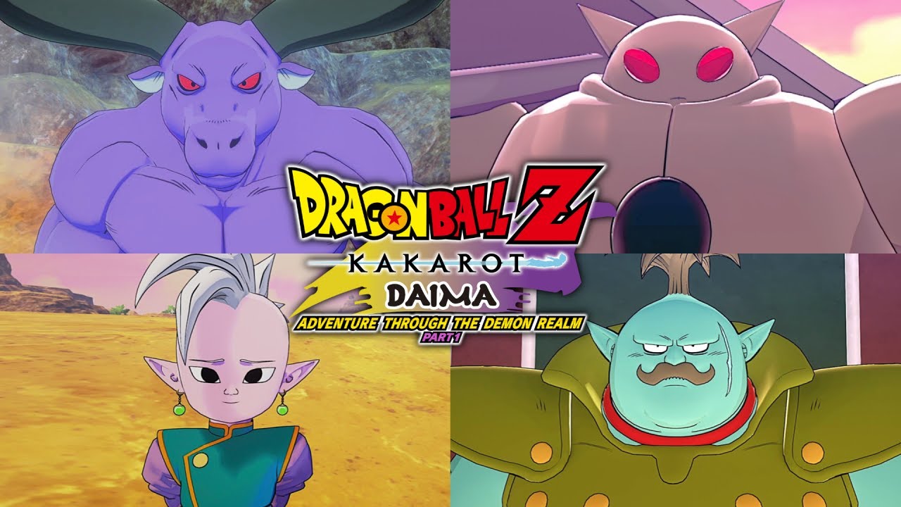 Dragon Ball Z Kakarot DAIMA Part 1 -  All Sub Stories (4K 60FPS)