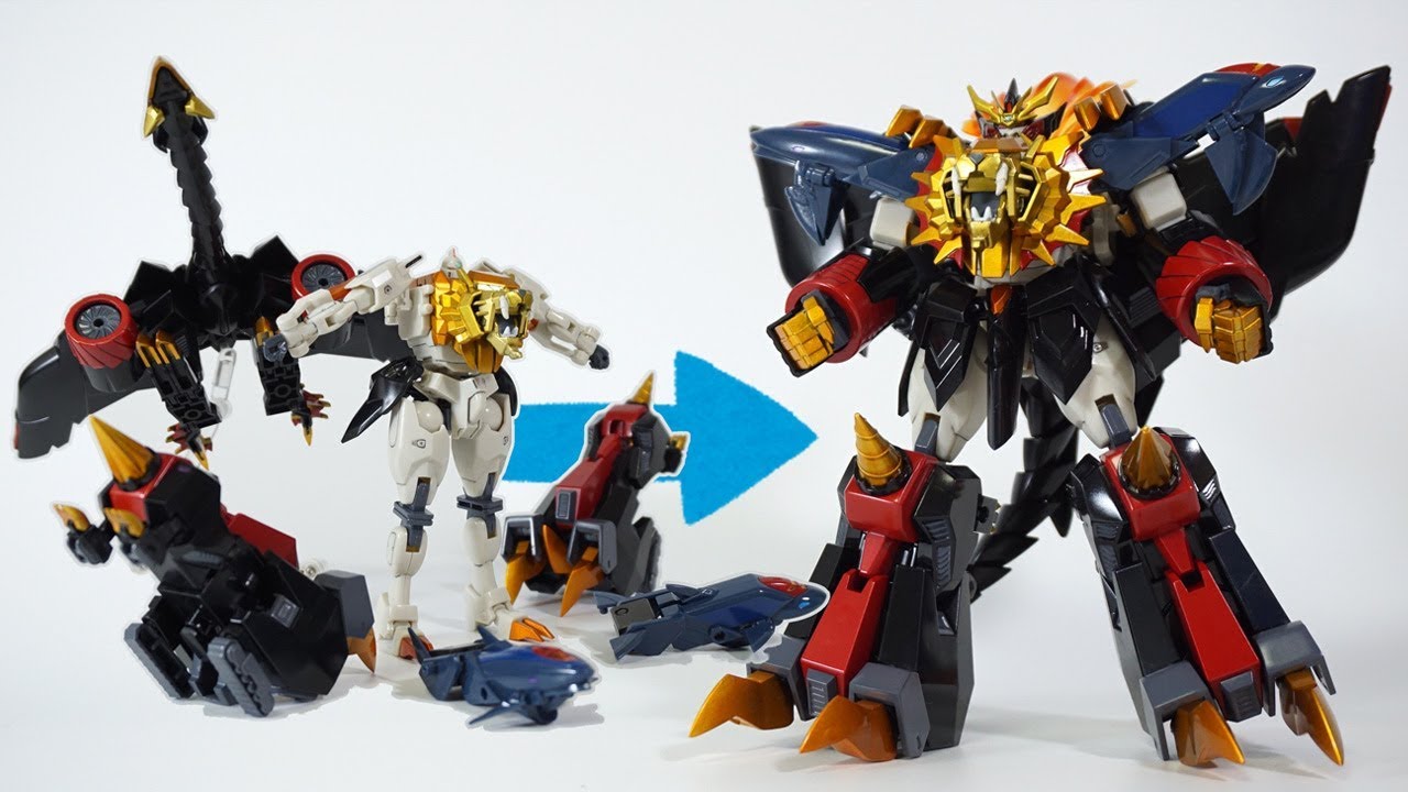 Super Mini Pla Genesic GaoGaiGar : Final Fusion (Custom Painted Model)