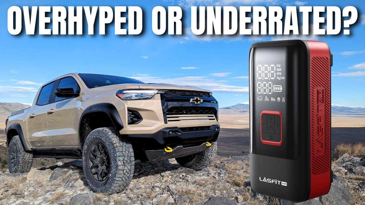 LASFIT Portable Air Compressor Review || Budget Offroad Air Compressor (Honest Review)