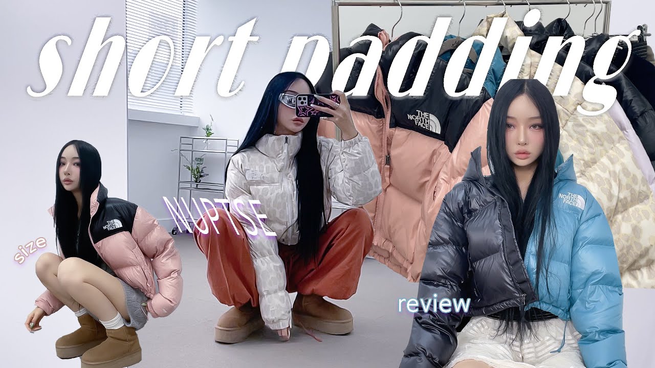 [SUB] 노페 눕시 패딩 리뷰 끝판왕☆노스페이스 사이즈&코디 추천☆ l The North Face Nuptse Crop Review, Sizing & Outfits